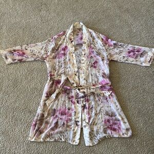 💜 3 for $10 Floral Print Women's Robe